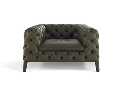 WINDSOR - Tufted armchair by Arketipo