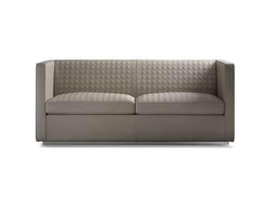 AVANTGARDE - 2 seater leather sofa by Reflex