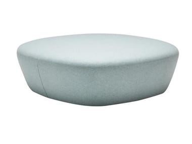 BEAT RS0213 - Upholstered fabric pouf by Andreu World