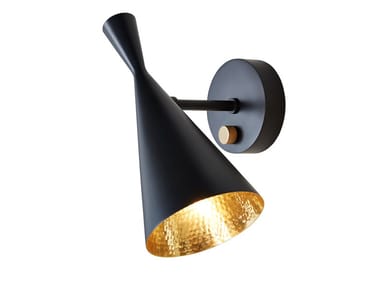 BEAT - LED adjustable brass wall light by Tom Dixon