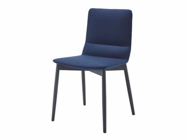 BENDCHAIR - Upholstered fabric chair with removable cover by Ligne Roset