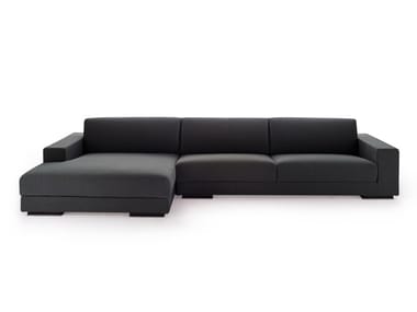 BEST - Fabric sofa with chaise longue by Arketipo