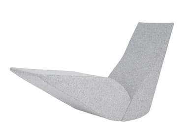 BIRD ANGLE - Upholstered fabric Chaise longue by Tom Dixon