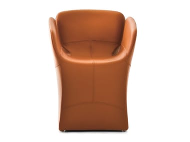 BLOOMY - Easy chair with armrests by Moroso