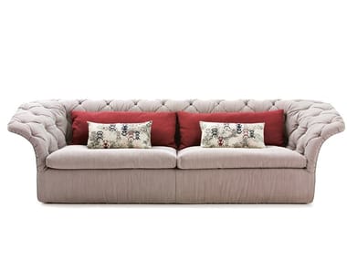 BOHEMIAN - Tufted fabric sofa by Moroso