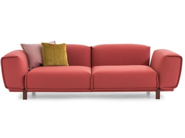 BOLD - Fabric sofa with removable cover by Moroso