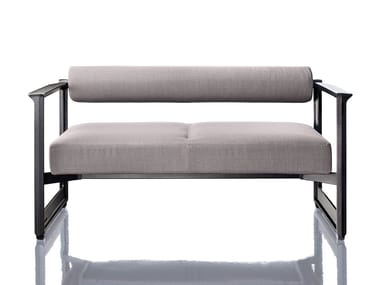 BRUT - 2 seater fabric sofa with removable cover by Magis