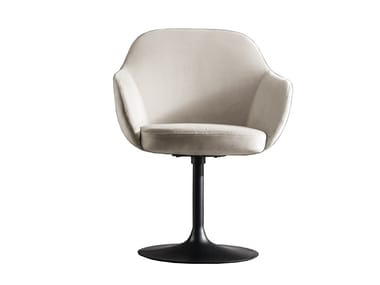 CADIRA - Swivel chair with armrests by Sovet Italia