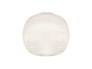 GEM - LED blown glass ceiling lamp by Foscarini