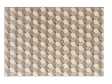 CEMENTINO - Synthetic fibre rug with geometric shapes by Calligaris