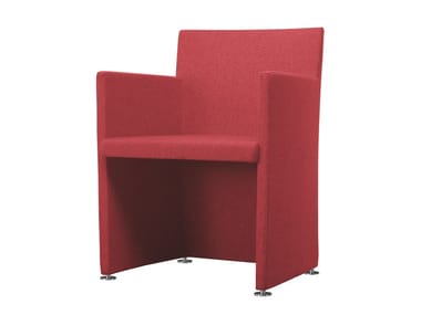 SUPERSOFT - Chair with armrests by Cappellini