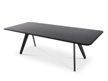 SLAB - Wooden dining table by Tom Dixon