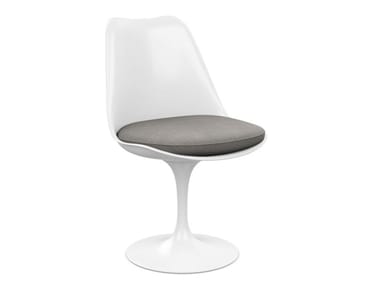 TULIP - Glass-fibre chair with integrated cushion by Knoll