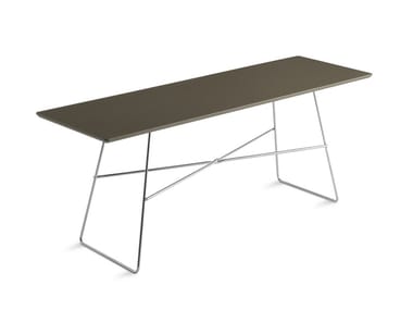 CHARLESTON - Lacquered rectangular MDF high side table by Casamania & Horm