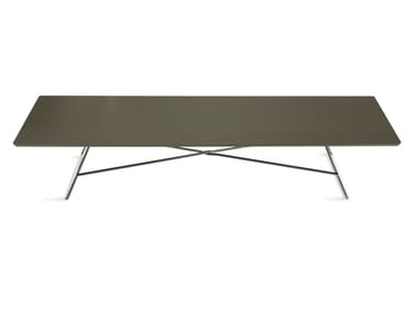 CHARLESTON - Low lacquered rectangular MDF coffee table by Casamania & Horm