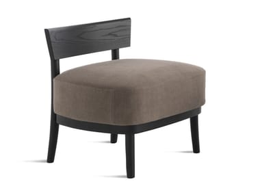 CHERISH LOUNGE - Upholstered fabric easy chair by Casamania & Horm