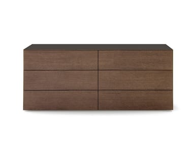 NORMA - Chest of drawers with integrated handles by Pianca