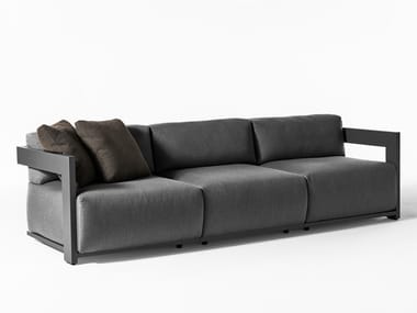 CLAUD - Modular fabric sofa with removable cover by Meridiani