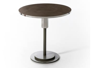 DECO FUTURA - Round MDF coffee table by Moroso