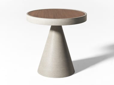 CONE OPEN AIR - Round Ductal¢ç garden side table by Meridiani