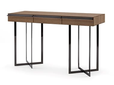 PROFILE - Rectangular MDF console table with drawers by Bodema