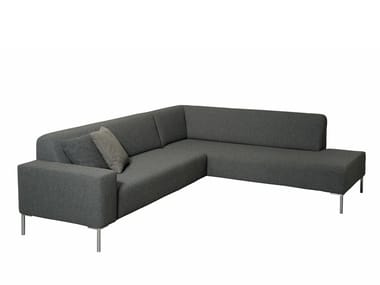 TUNE - Corner fabric sofa with chaise longue by Casala