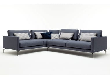 ROLF BENZ 333 JOLA - Corner sectional fabric sofa by Rolf Benz