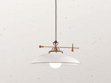 COUNTRY 080.10 - LED Murano glass pendant lamp by Il Fanale