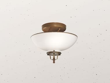 COUNTRY 082.02 - LED Murano glass ceiling light by Il Fanale