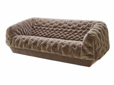 COVER - Upholstered 3 seater fabric sofa with removable cover by Ligne Roset