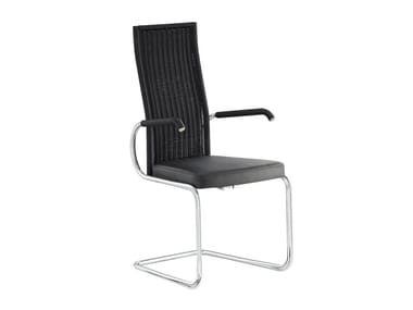 D29 - Cantilever chair with armrests by Tecta