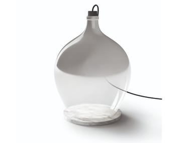 DAMI - Blown glass table lamp by Natuzzi Italia