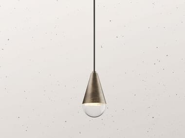 DEW 289.01 - LED iron pendant lamp by Il Fanale