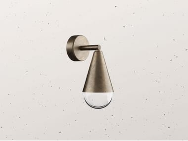 DEW 289.05 - LED iron wall lamp by Il Fanale