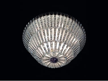 DIAMANTE - LED Murano glass ceiling lamp by Reflex