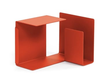 DIANA C - Rectangular steel side table by Classicon