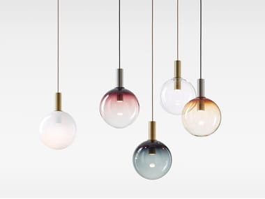 DIVINA - Blown glass pendant lamp by bomma