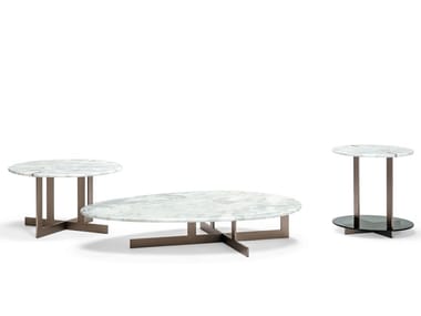 DOUGLAS - Marble coffee table by Arketipo