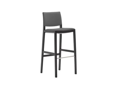 DUOS BQ2760 - High upholstered barstool by Andreu World