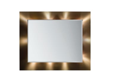 ELISA - Wall-mounted mirror with integrated lighting by Reflex