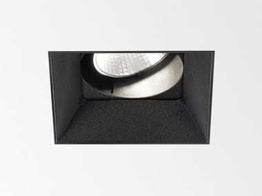 ENTERO SQ-M TRIMLESS IP - LED adjustable square spotlight by Delta Light