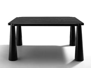 EROS - Square marble table by Agapecasa