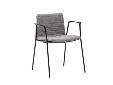 FLEX CHAIR SO1303 - Upholstered stackable chair by Andreu World