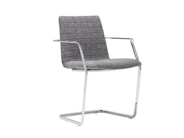 FLEX CORPORATE SO1634 - Cantilever upholstered chair by Andreu World