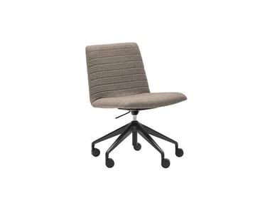 FLEX EXECUTIVE SI1862 - Height-adjustable office chair with castors with 5-Spoke base by Andreu World