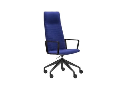 FLEX EXECUTIVE SO1867 - Office chair with armrests with 5-Spoke base with headrest by Andreu World