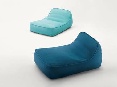 FLOAT - Upholstered fabric garden armchair by Paola Lenti