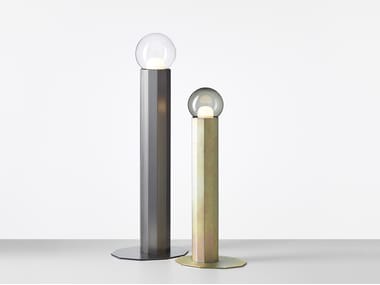 PRISMA - LED blown glass and metal floor lamp by Brokis