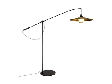 PARROT - LED abacá floor lamp by Forestier