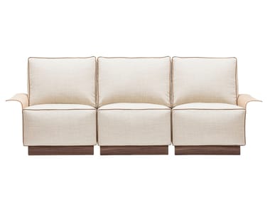 FOREST CLUB SF3032 - 3 seater fabric sofa by Andreu World